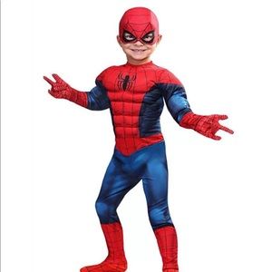 SPIDERMAN Costume kids Polyester/ Foam (2) Years